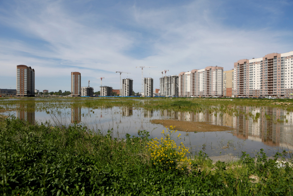 В Петербурге остановили начало стройки жилых домов на Малой Охте